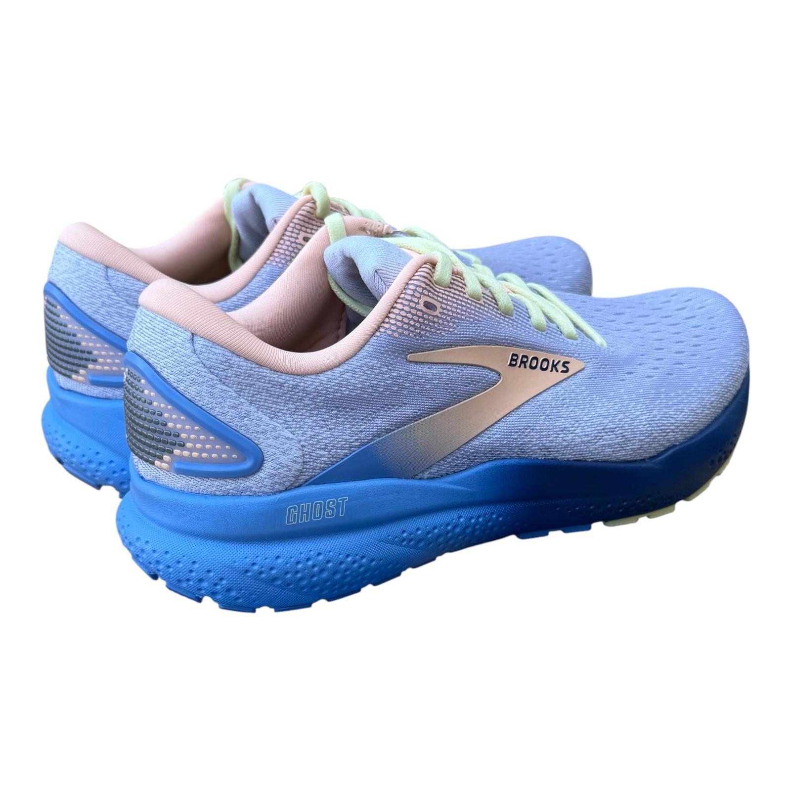 Women's Brooks Ghost 16 Haze/ Blueprint/ Peach 120407 1B 182 Running Shoes