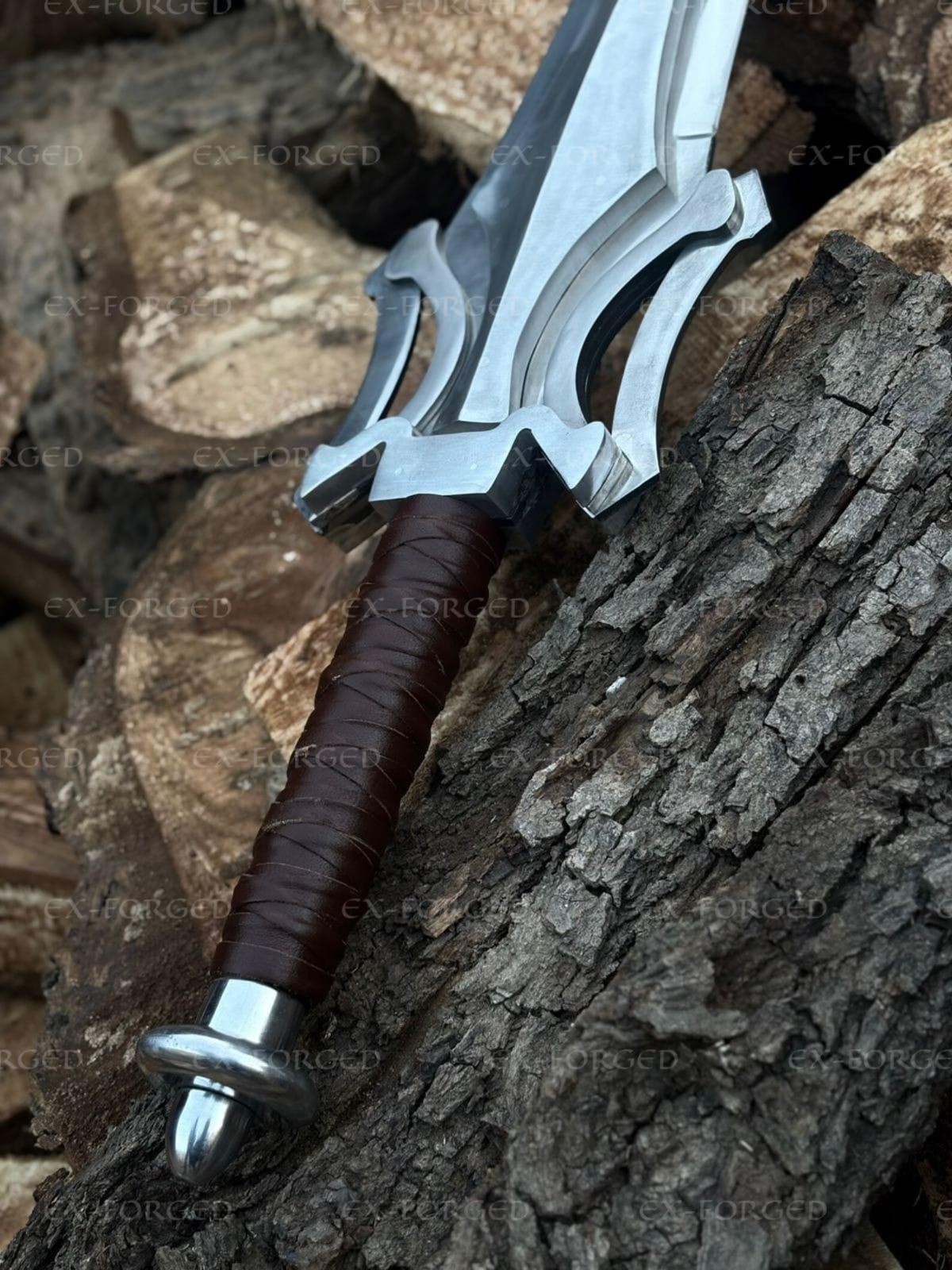 Legendary Power Sword 41" Handmade HeMan Fantasy Stainless Steel Cosplay Replica