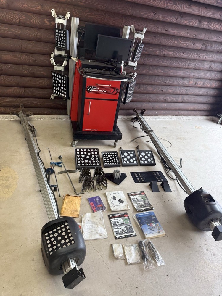 Snap on/ John Bean EEWA550A Wheel Aligner System With Accessories ￼