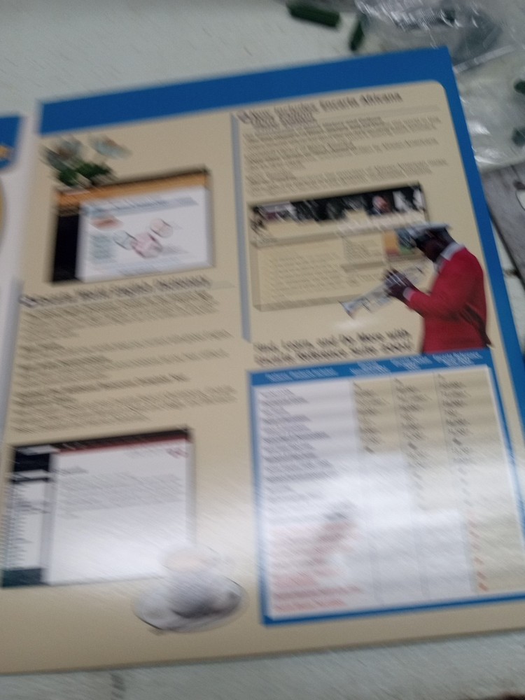 MICROSOFT - ENCARTA - Reference Suite 2001 - 7 CD Set