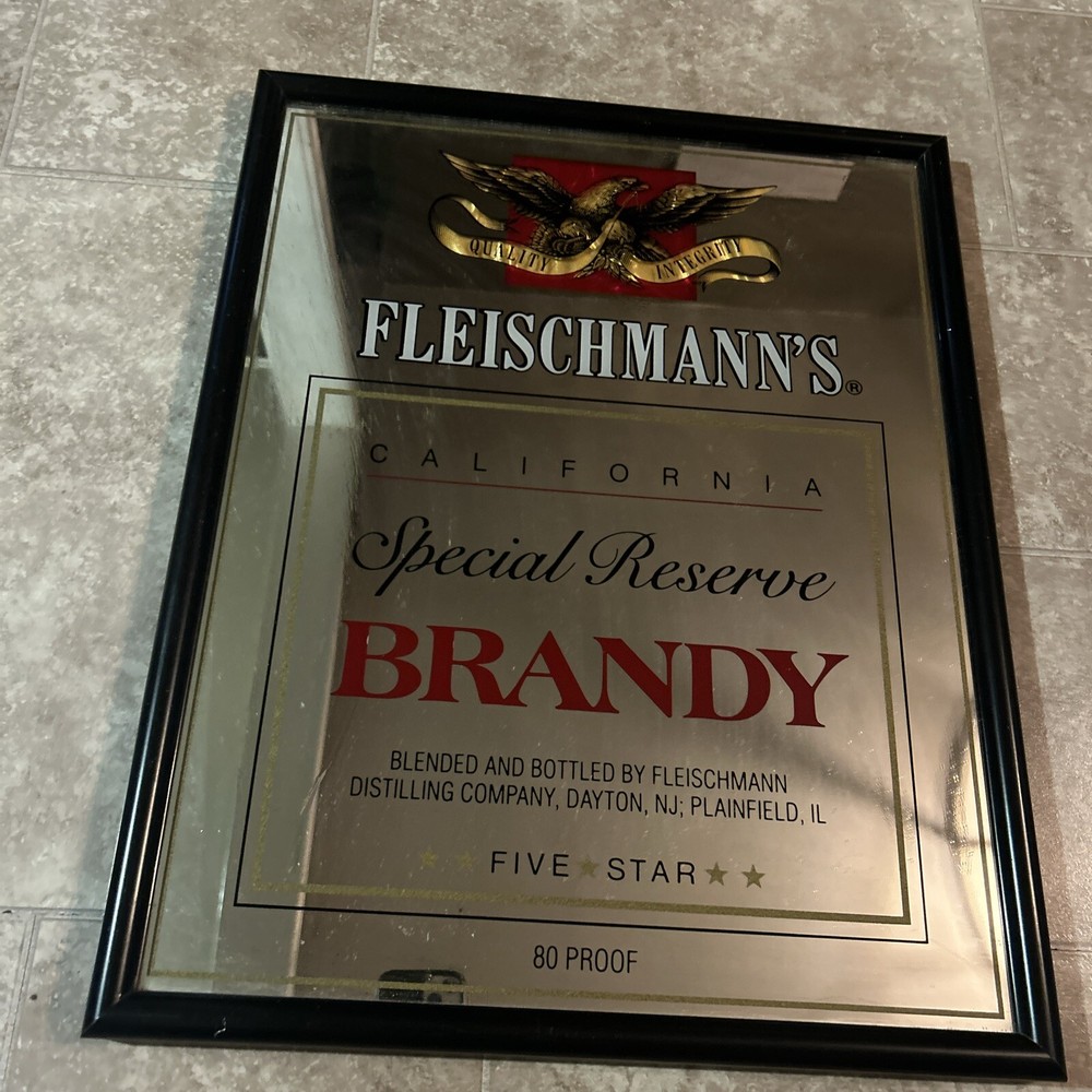 Fleischmann's Brandy Mirror 16x20