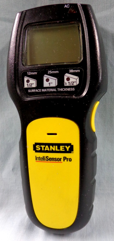 Stanley IntelliSensor Pro Stud Finder Pro 77-255 Surface Material Thickness