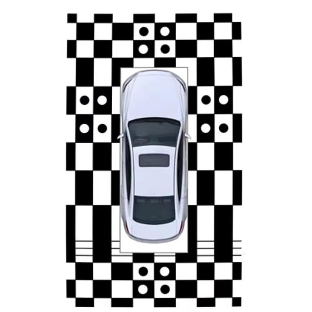 Auto 360 Car Camera Calibration Mats, Diagnostic Grid Cloth Tools for Panoram...