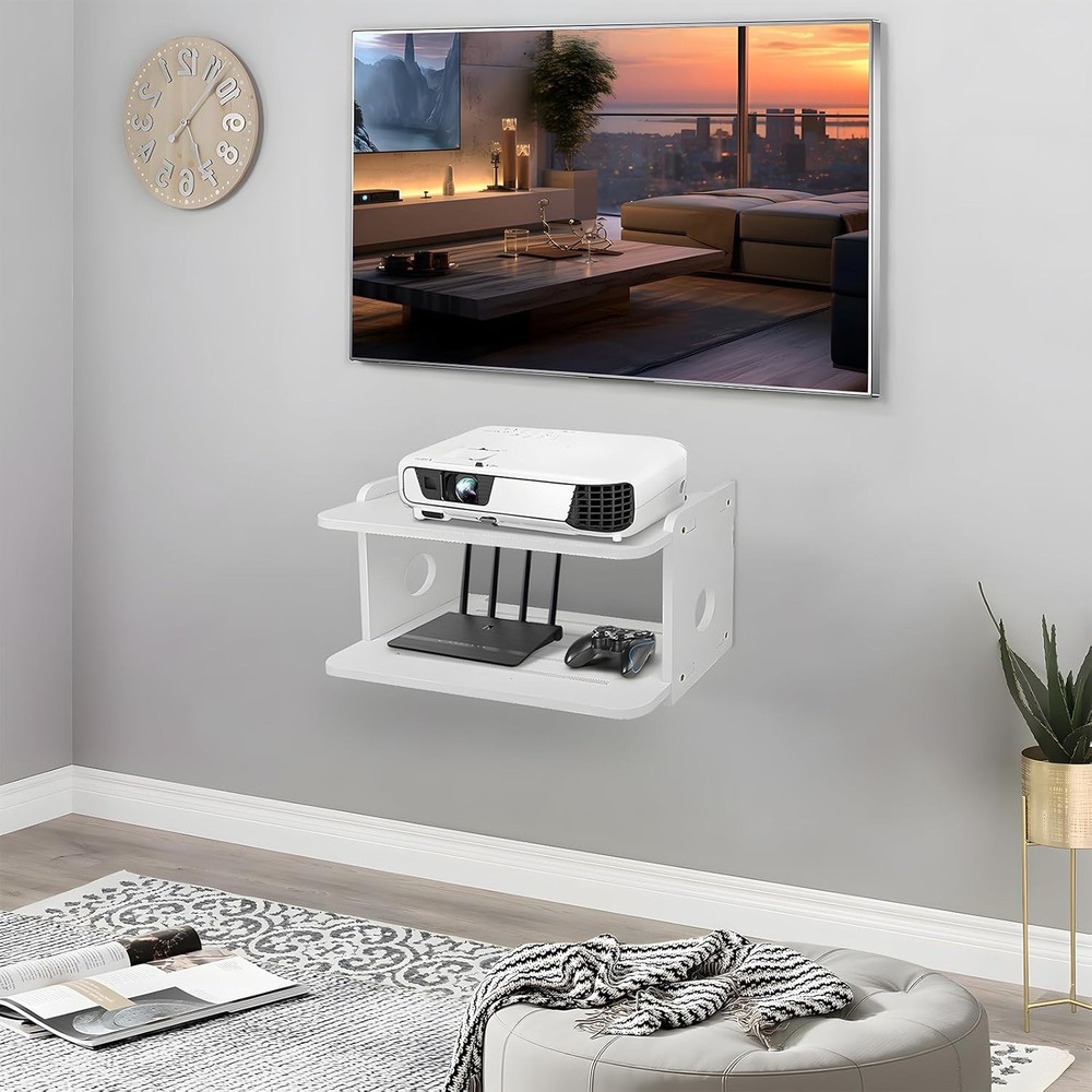 Projector Shelf Projector Wall Mount Floating Shelf Projector Stand Projector