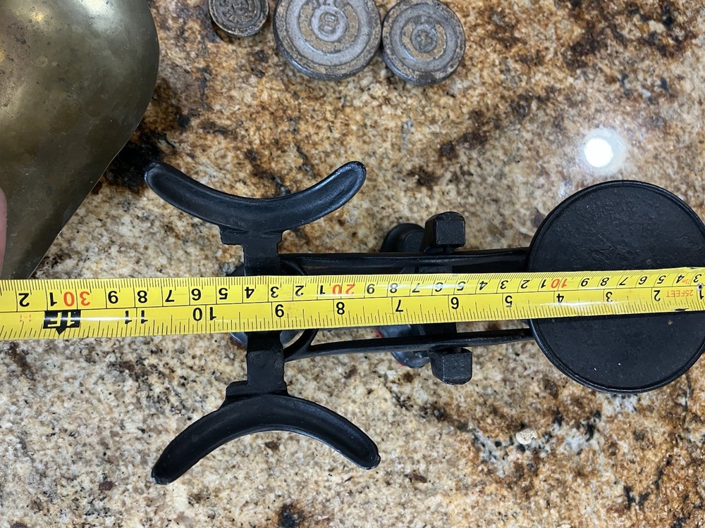VTG Standard Blance Scale Brass Holder 3 Weights