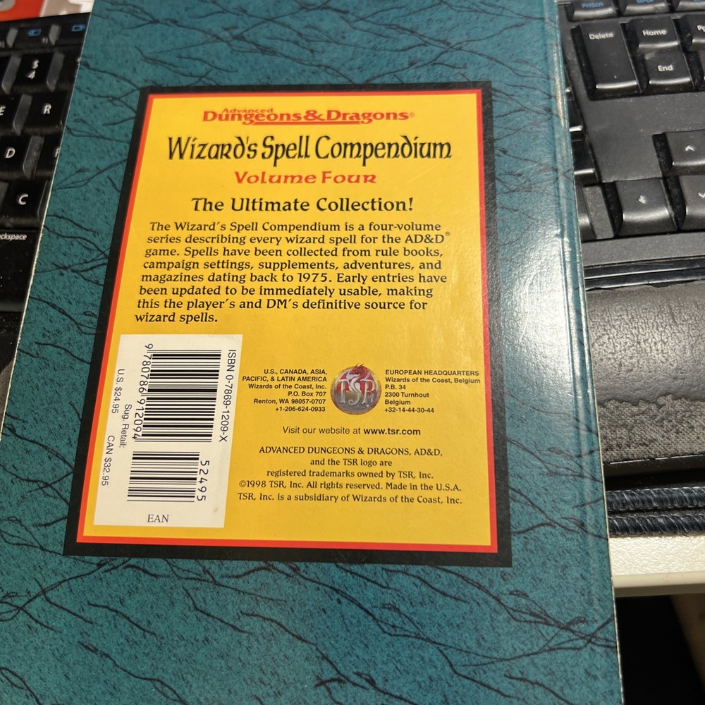 Wizard Spell Compendium Volume #2 - AD&D