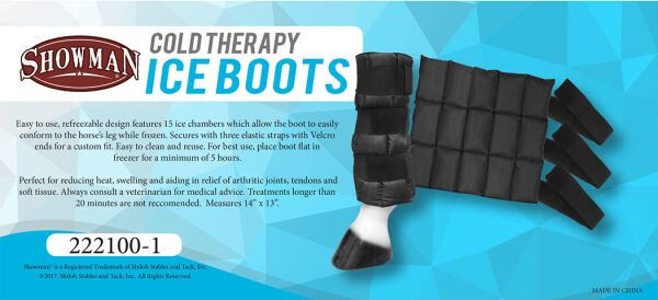Showman 14" x 13" Cold Therapy Ice Boot