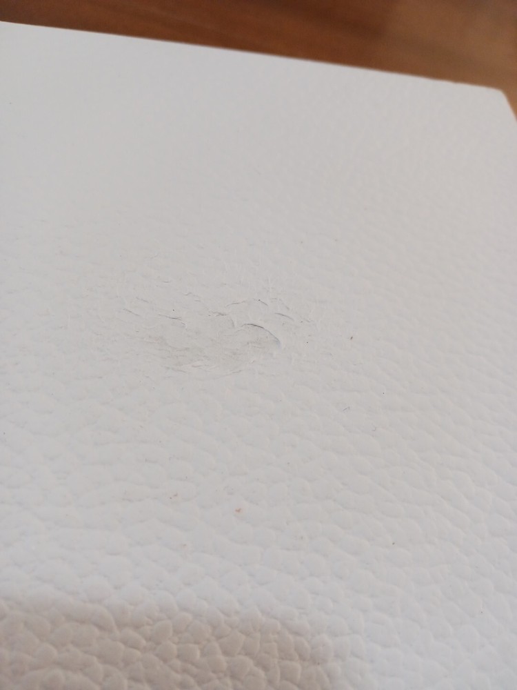 Empty Dior Box White Textured Pebbled Gift Box 10x10x2 Storage