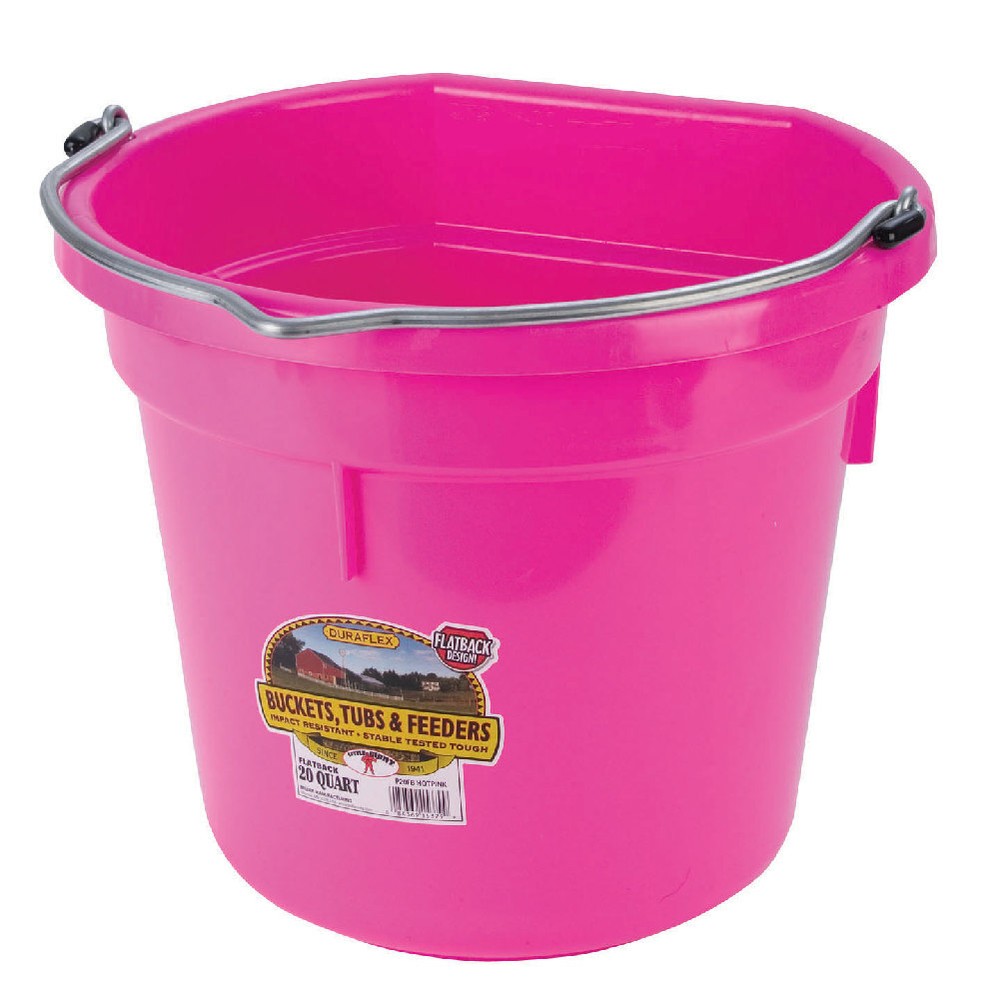 Little Giant 20 Quart Flat Back Bucket