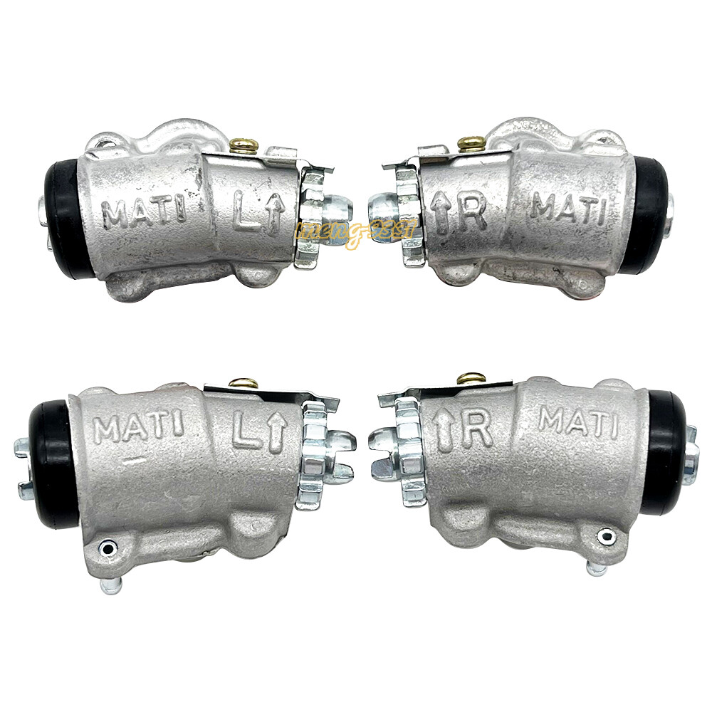 Front Brake Wheel Cylinders w/Shoes for Honda Foreman Rubicon 500 Rincon 650 TRX