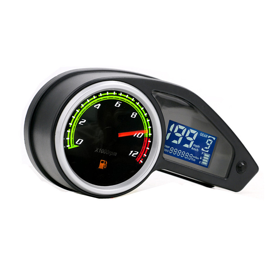 Digital Speedometer Tachometer Odometer Gauge For RPS Hawk 250 w/o Cable Sensor