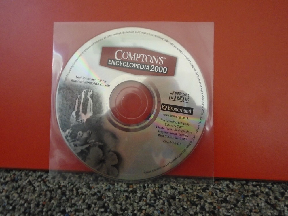 Comptons Encylopedia 2000  (Disk Only)