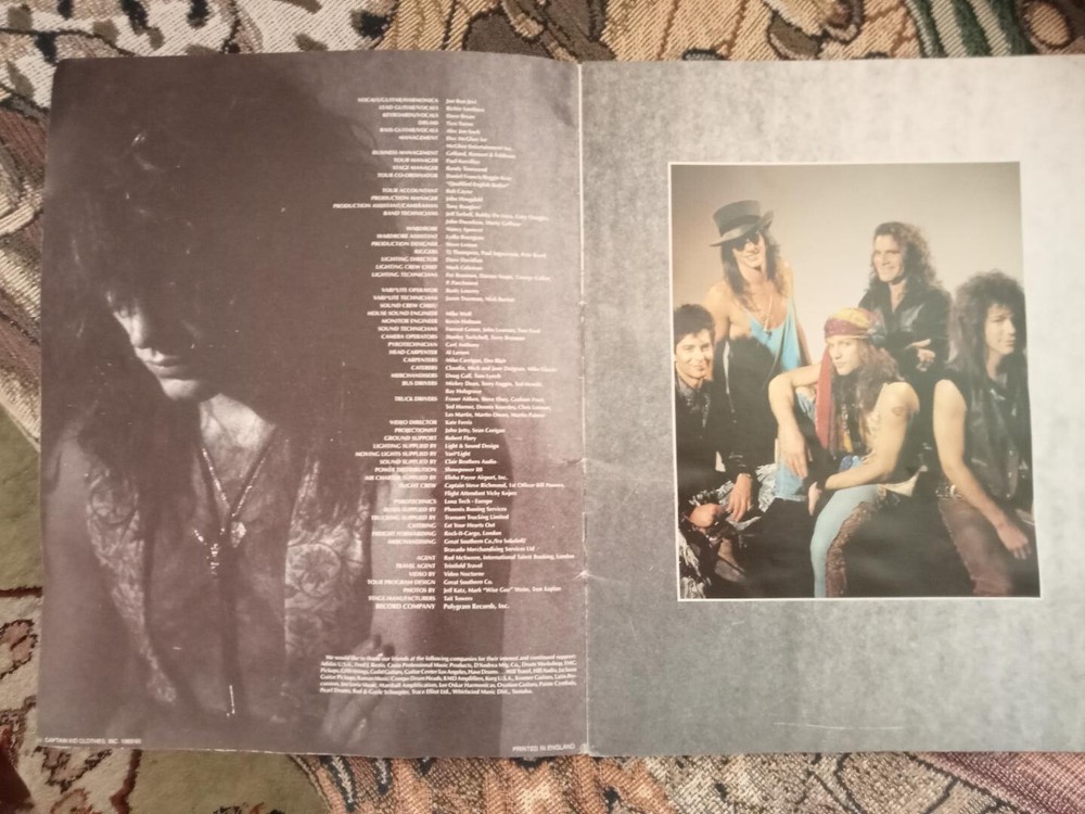 BON JOVI The Jersey Syndicate Tour Programme