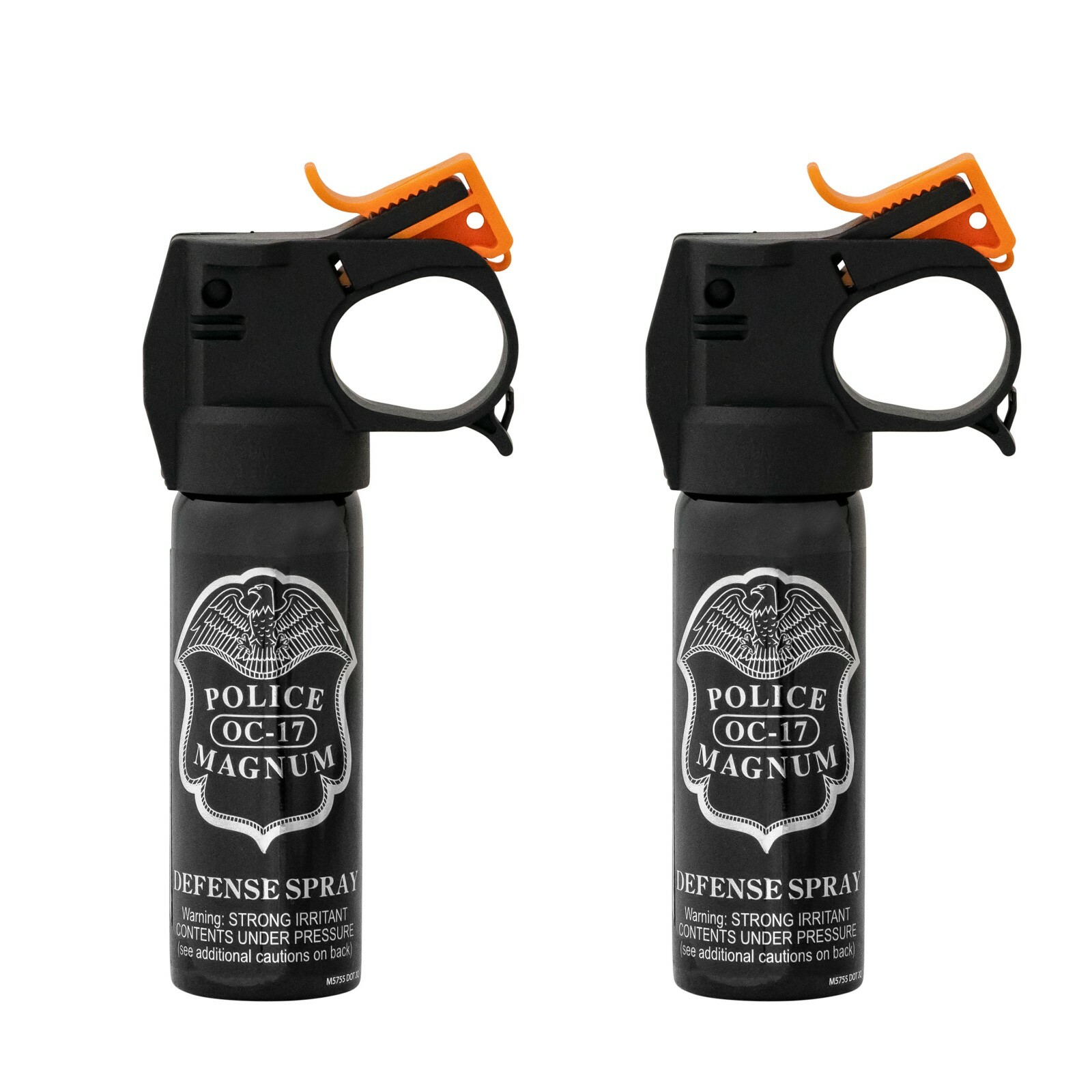 2 Police Magnum pepper spray 3 ounce Fire Master Fogger Self Defense Protection