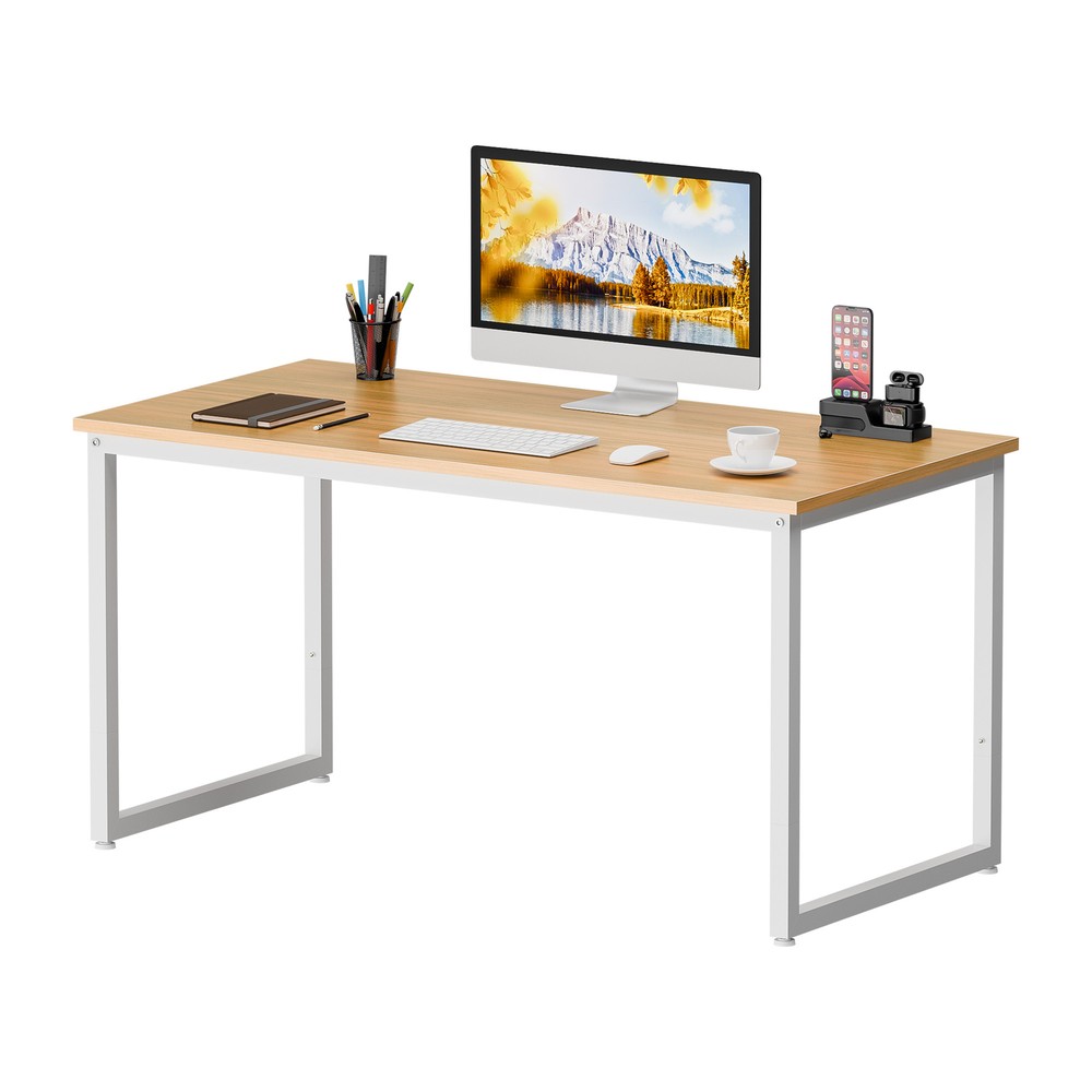 Home Office Desk 47'' Laptop PC Computer Table Writing Table Rectangle Natural