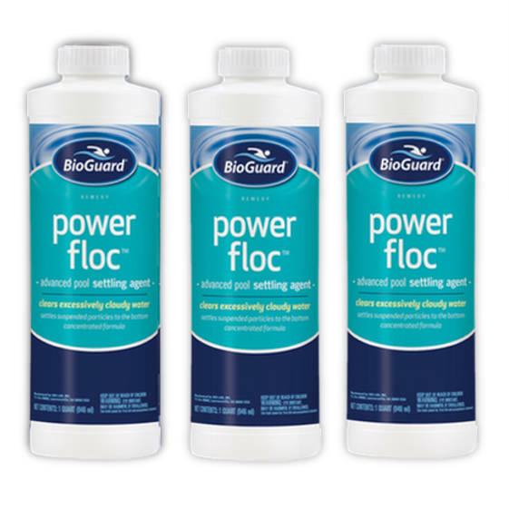 BioGuard Power-Floc 32 oz - 3 Pack