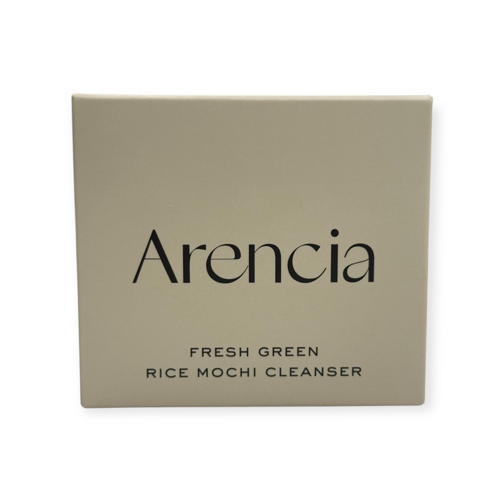 Arencia Fresh Green Rice Mochi Cleanser 120g Vegan Gentle Deep Cleansing