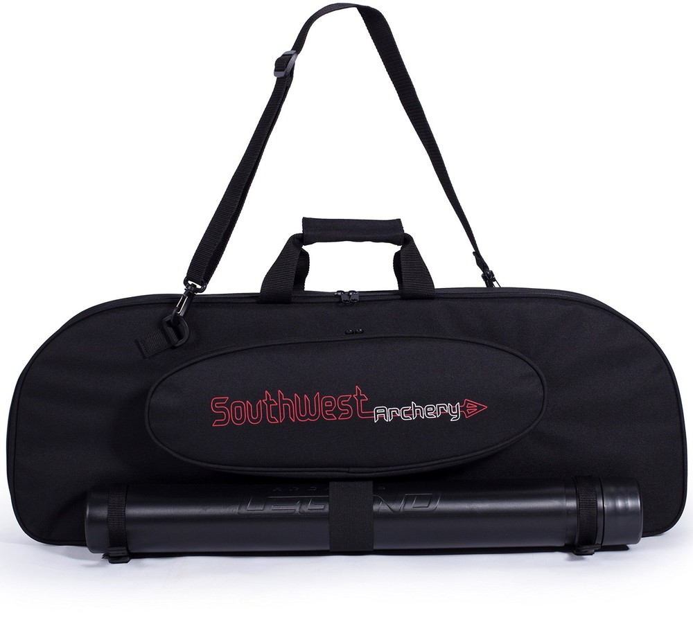 Universal Takedown Recurve Bow Case | Fully padded foam case includes adjusta...
