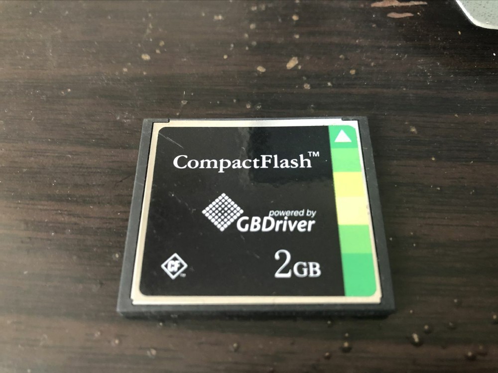 TDK CompactFlash Card 2GB CF card memory 2G GBDriver CompactFlash