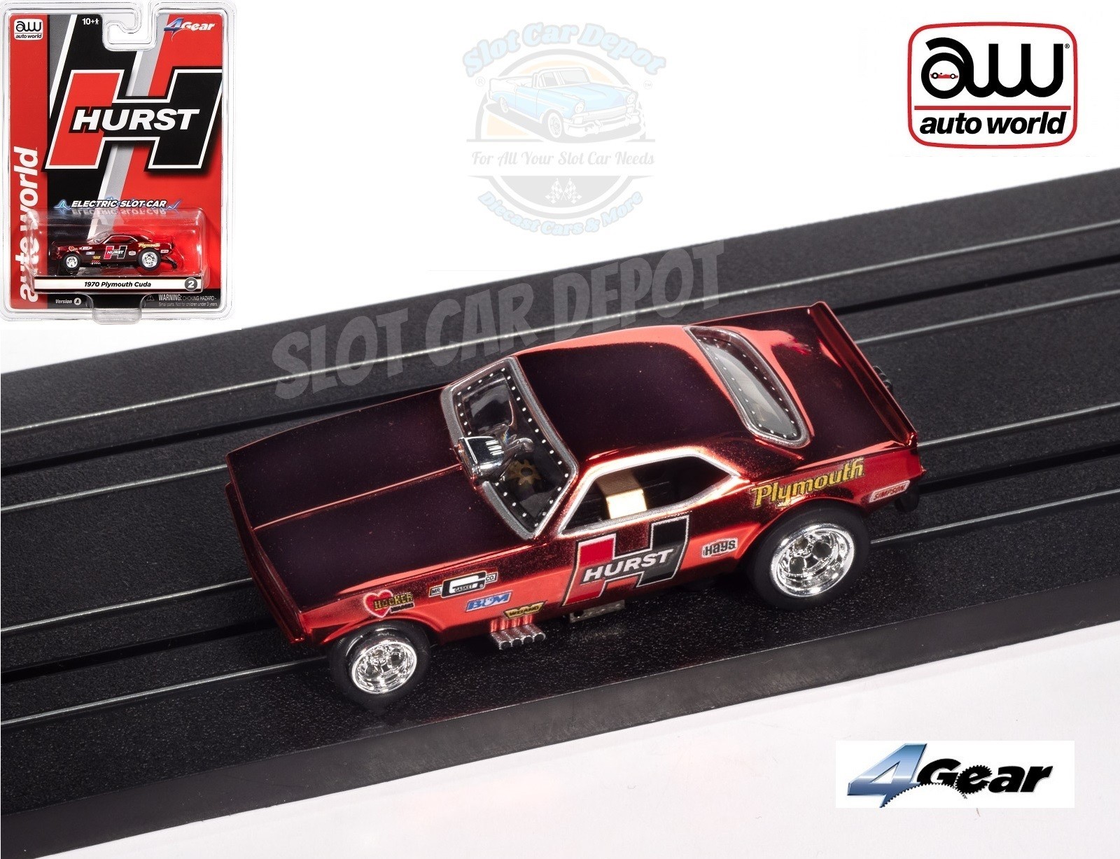 Auto World '70 Plymouth Cuda Release Called Pop Culture SC422