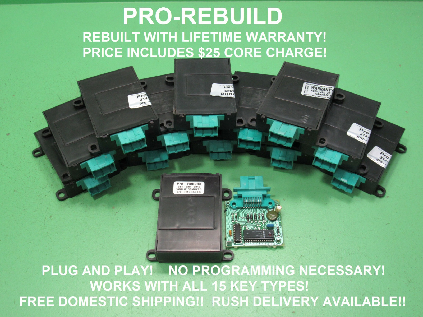 CADILLAC CHEVY BUICK OLDS PONTIAC ANTI-THEFT PASSKEY VATS MODULE PLUG AND PLAY