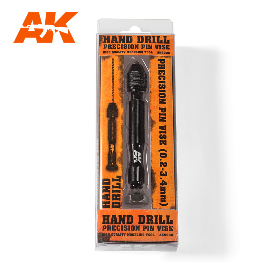 AK-Interactive Precision Hand Drill (for drill bits 0.2 - 3.4mm)