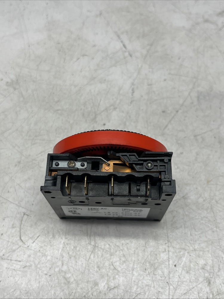 24 hr Spa Timer, SPST 120V, 4-Term Orange Panel Mount TA4071