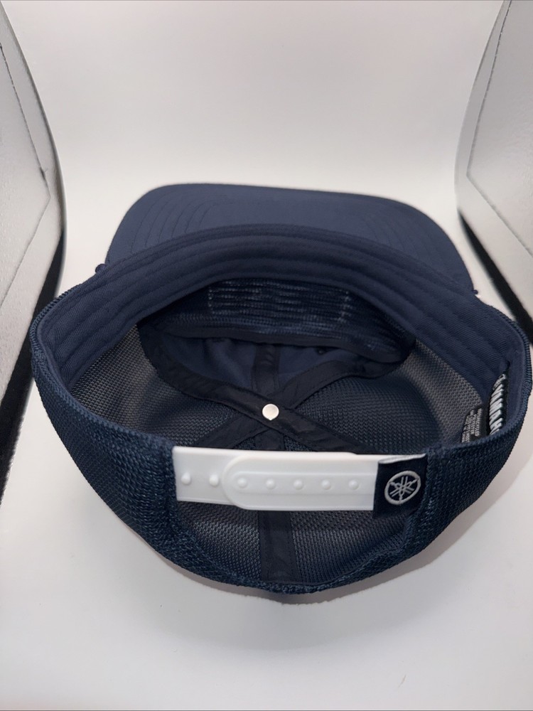 Factory Effex Yamaha Classic Snapback Hat - Navy Blue