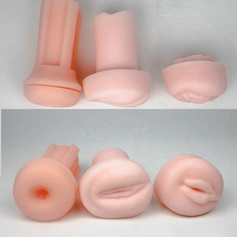 Realistic Silicone Soft Sleeve Insert for Penis Pump Enlagement Vacuum Pump Ring