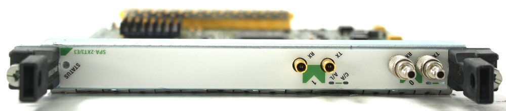 Cisco SPA-2XT3/E3 2-port Clear Channel T3/E3 Shared Port Adapter V02