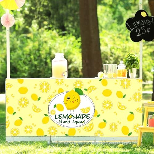 24" x 118" Lemonade Tablecloth for Lemonade 24" X 118" (Rectangular) Yellow
