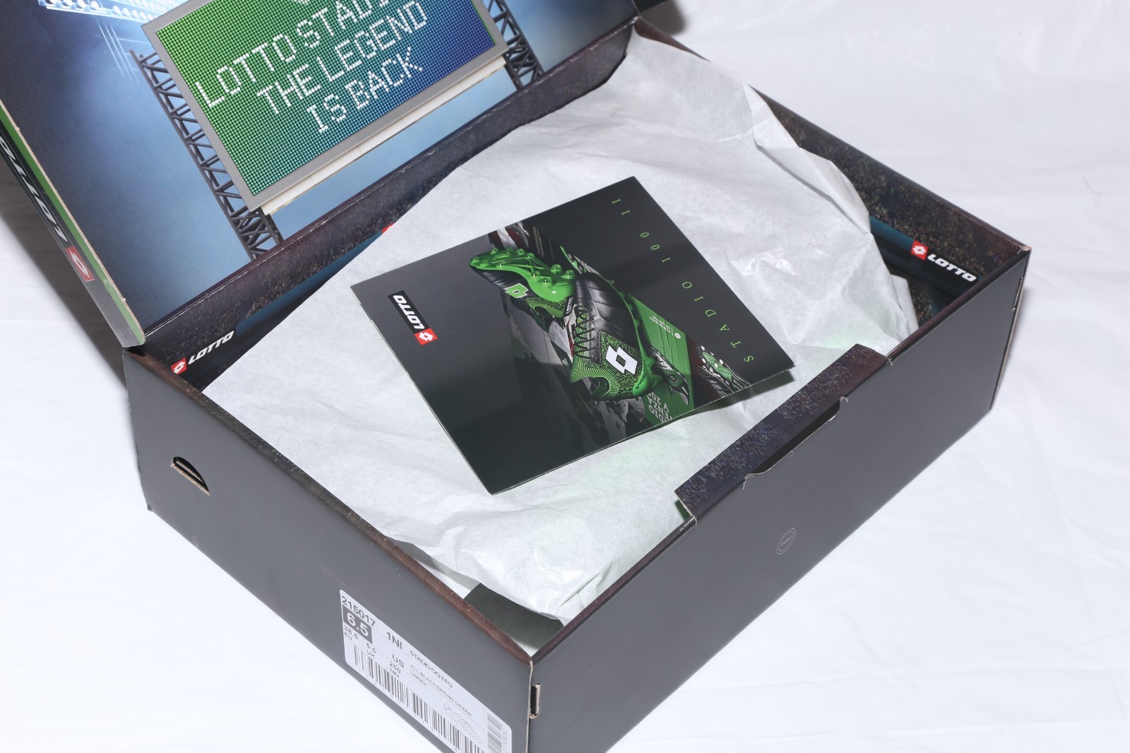 Lotto Stadio OG II FG Soccer Cleats Unisex - Men size 9.5 MSRP $220