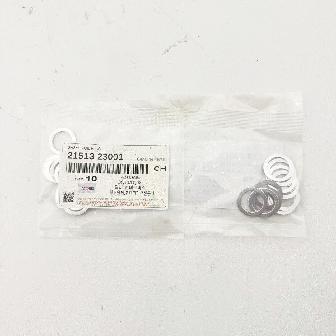 New 20x Oil Pan Drain Plug Washers Gaskets 21513-23001 For Hyundai Kia