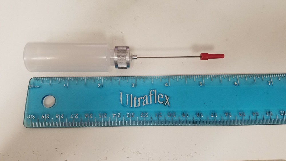 2 pack embroidery machine oiler with long 2.5" needle