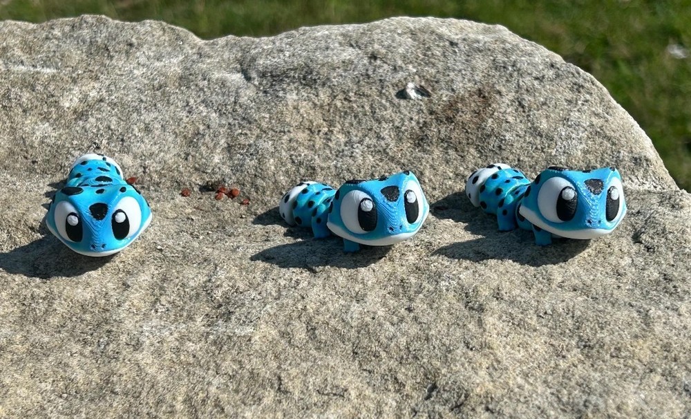 3D Printed Jiggle Pet Gecko Version 1