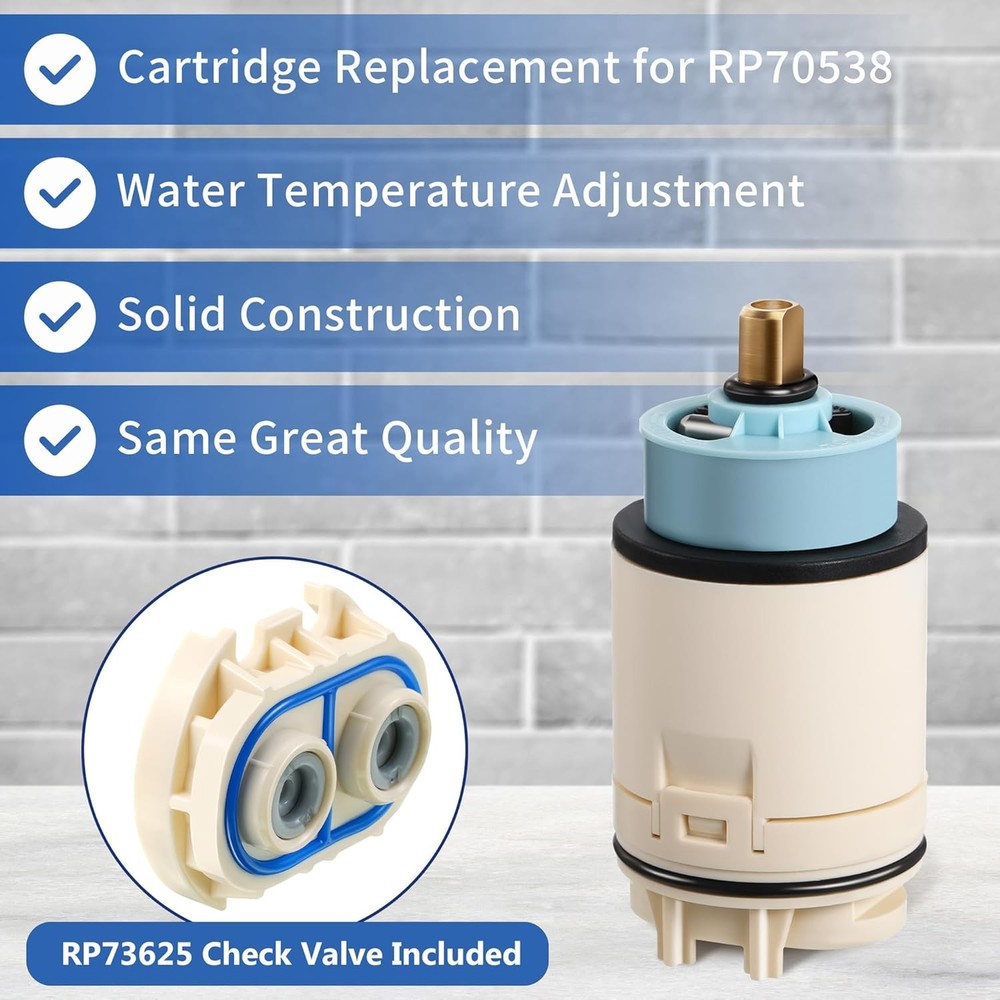 Single Function Pressure Balance Cartridge Replacement