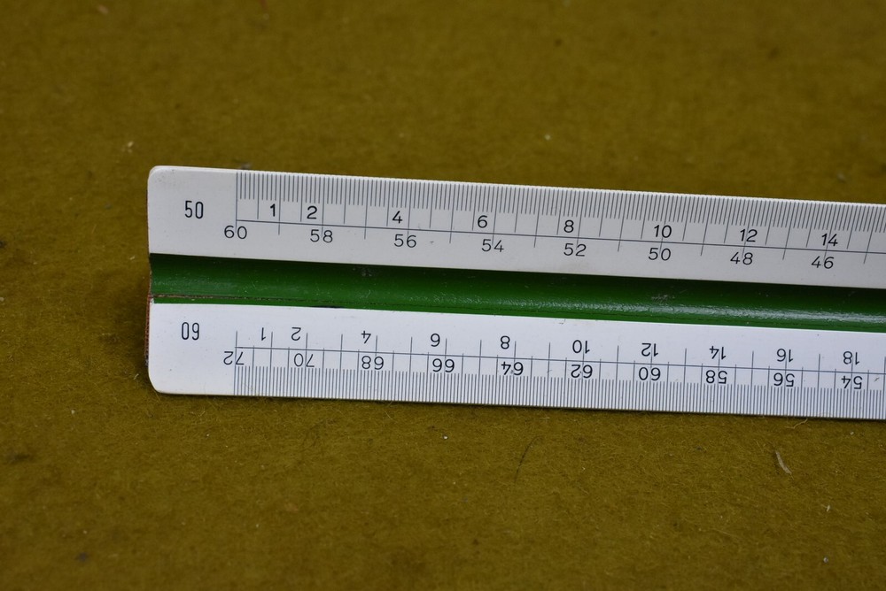 Faber-Castell No. 873C-21 Architects Triangular Scale Rule