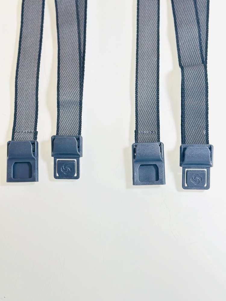 Samsonite Renew Large Softside Interior Straps Set 2 OEM w/ Clips Replacement