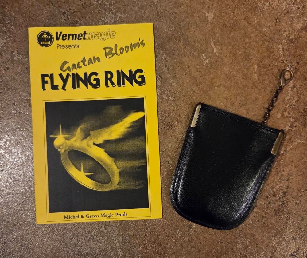 Flying Ring by Gaeton Bloom Magic Mentalism Tricks