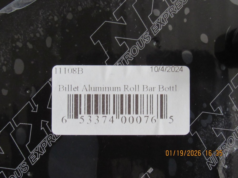 Nitrous bottle bracket (roll bar mount)