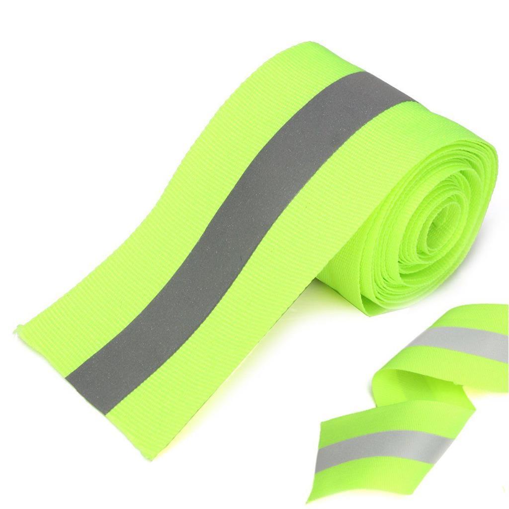 Flame Resistant Sew on High Visibility Hi Vis Retro Reflective fabric tape