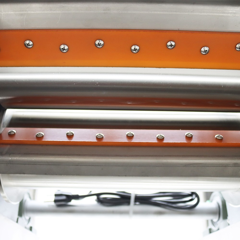 11.8" Commercial High-speed Press Dough Machine 150Kg/h Thickness Adjustable 3HP