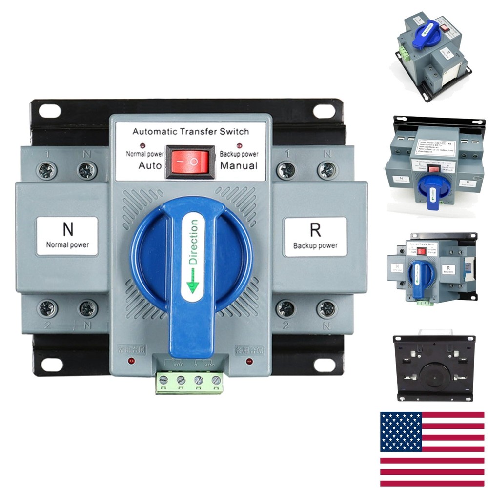 63A Dual Power Automatic Transfer Switch - Secure Power Transition