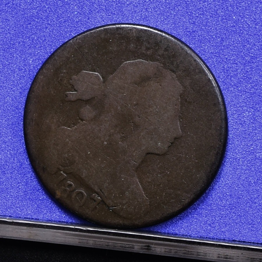 1807/6 Large Cent - AG (#60475-L)