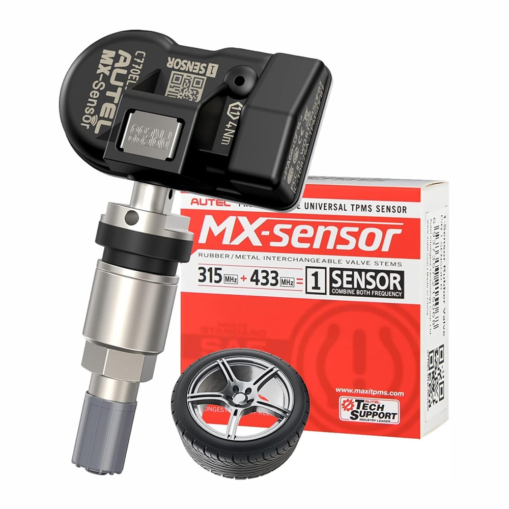 Autel MX-Sensor 315MHz & 433MHz Programmable TPMS Universal Tire Pressure Sensor