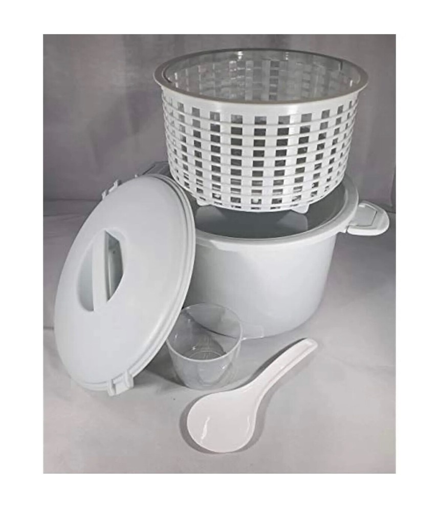 Bene Casa Microwave Steamer Rice/Pasta Cppker 3.5 liter