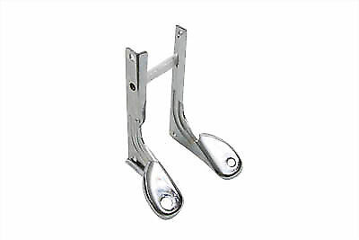 Chrome Spotlamp Bracket For Front Fork for Harley Davidson by V-Twin