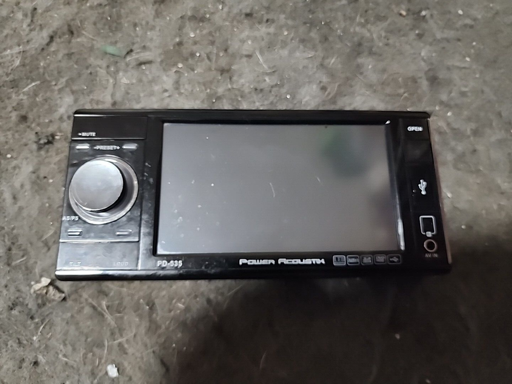 power acoustik PD-535 only faceplate tested