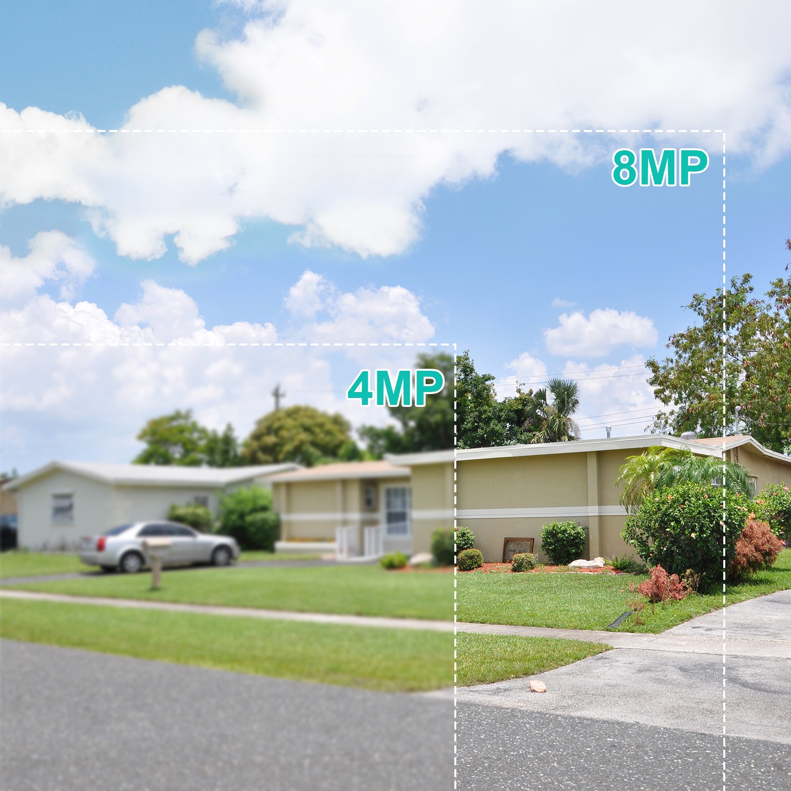 5G 8MP Wireless Solar Powered Camera Outdoor WiFi 4K PTZ Home Security Camera