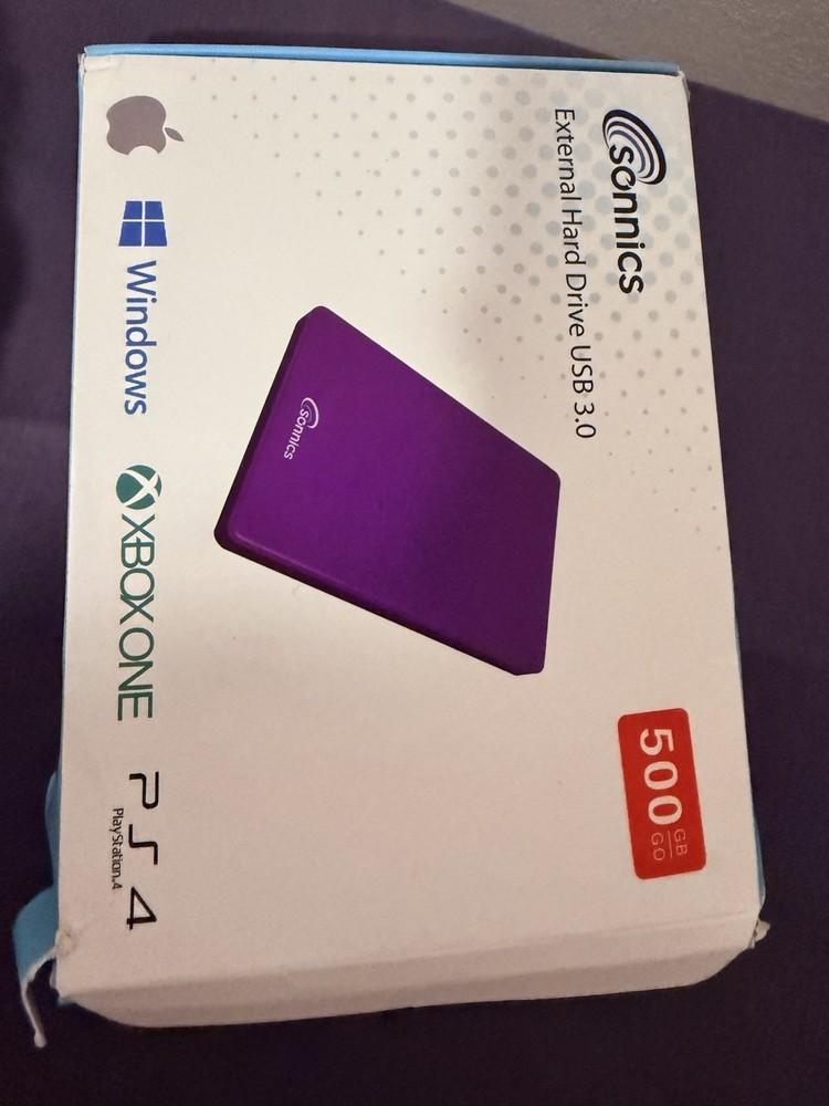 External Hard Drive USB 3.0, 500 GB